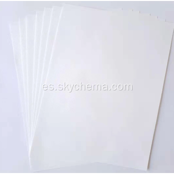 A4 Digital Inkjet Printing Photo Canvas Hoja de papel